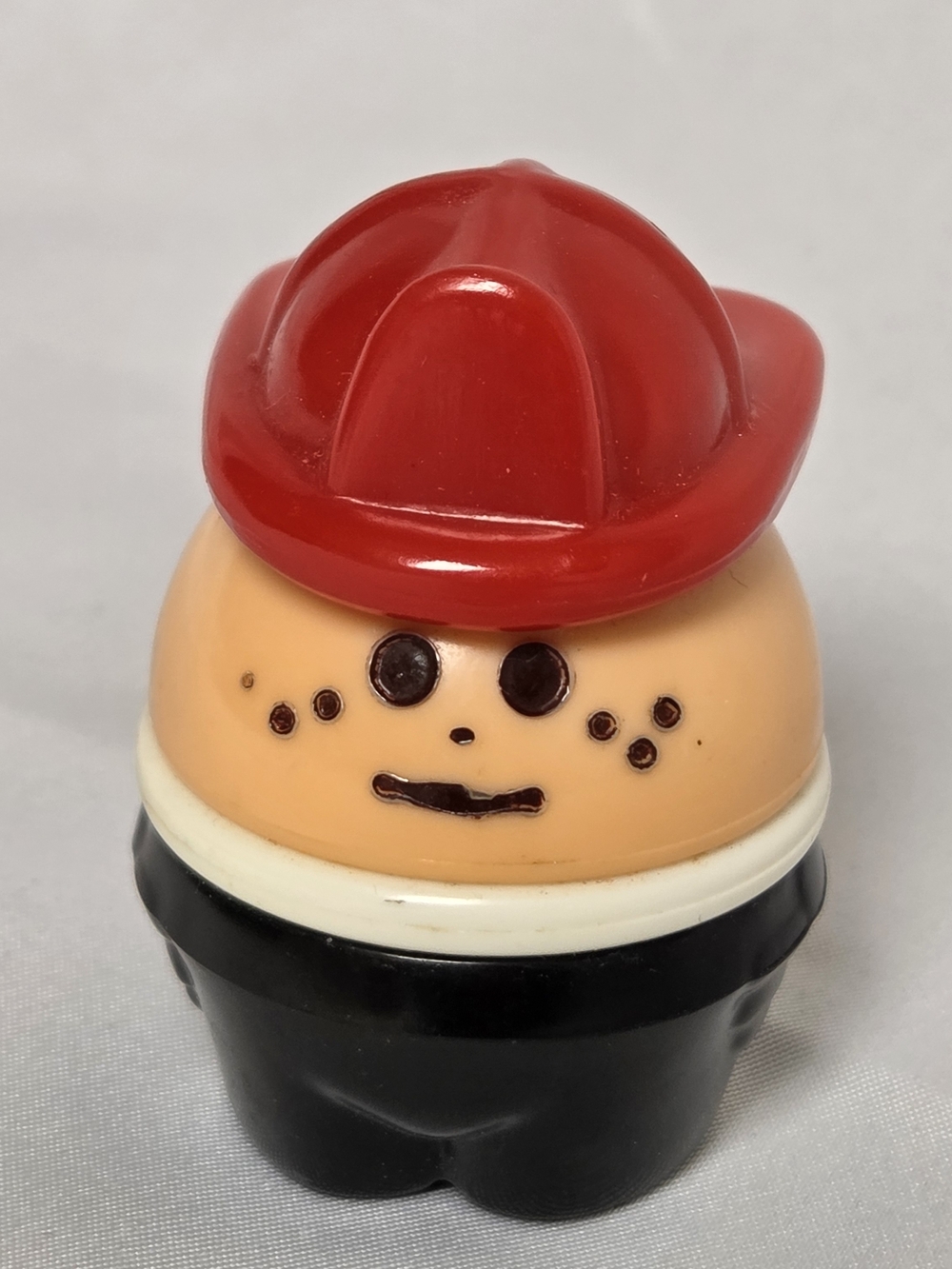 Kids Firefighter‎ Egg Character Toy - Red & Black